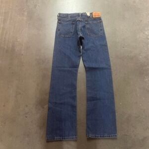 NWT Levi's 517 men's blue bootcut‎ jeans flare casual 34